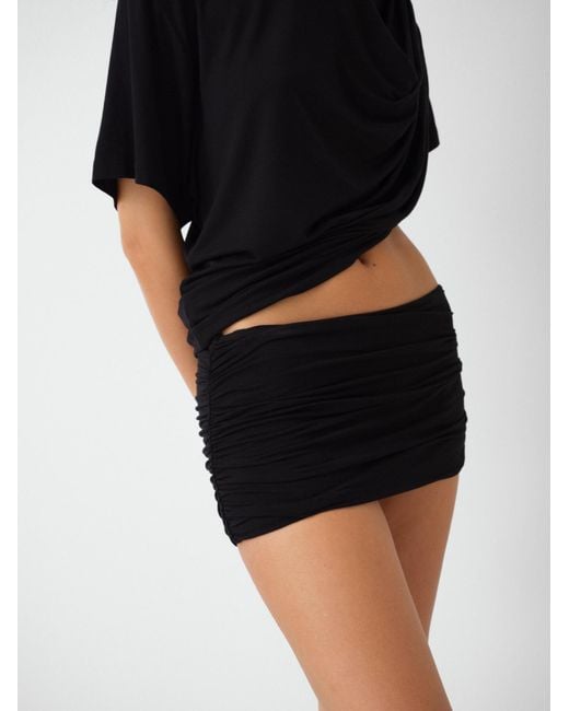 GIMAGUAS Black Daria Mini Skirt