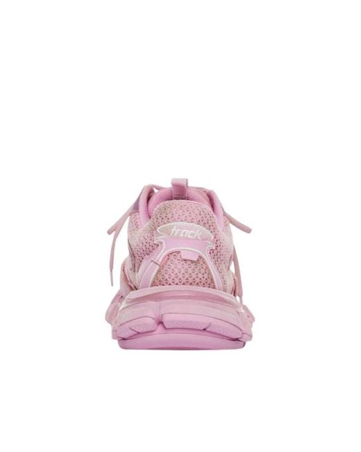 Balenciaga Pink Track 3 Sneakers