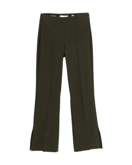 Vince Green Side-Slit Casual Trousers