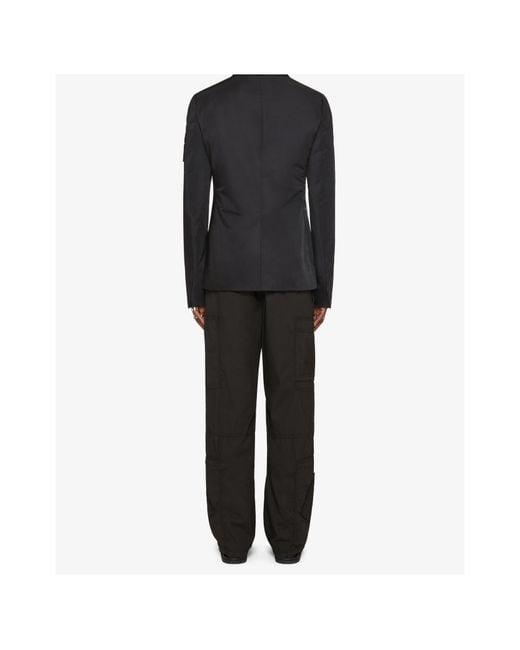 Givenchy Black Zipped Pocket Cargo Pants for men