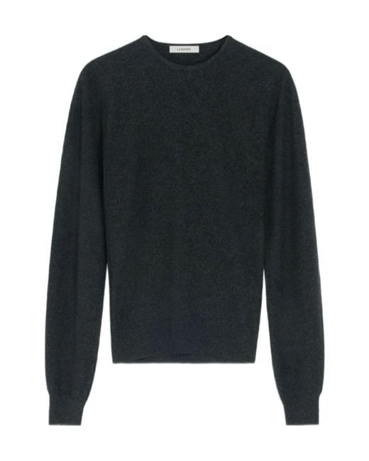Lemaire Black Rib-Knit Jumper