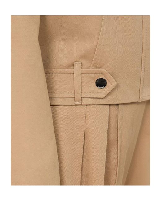 Sportmax Natural Boxy Cotton Jacket