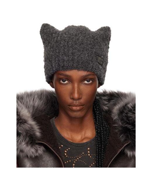 KNWLS Black Precious Wool Hat
