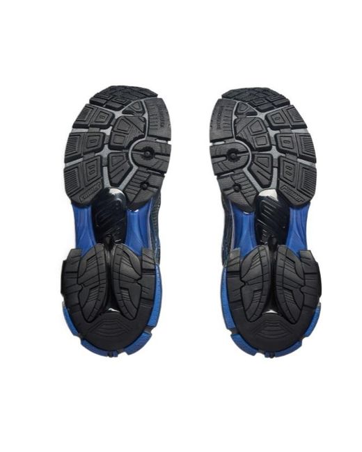 Balenciaga Blue Runner Gradient Mesh Sneakers for men