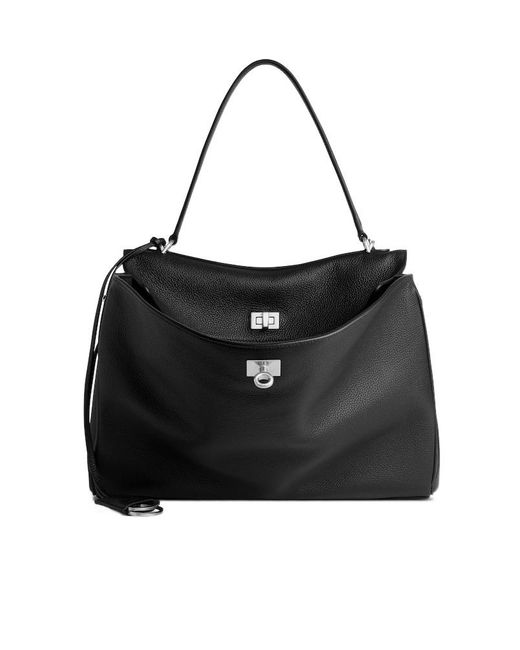 Balenciaga Black Rodeo Medium Handbag