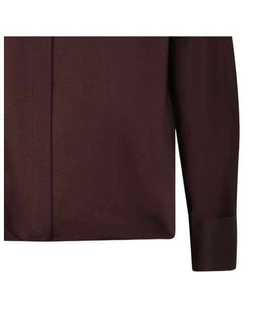 Vince Red Long-Sleeve Shirt