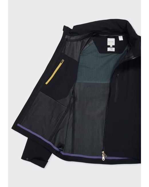 Paul Smith Blue Zip-Up Hooded Jacket for men