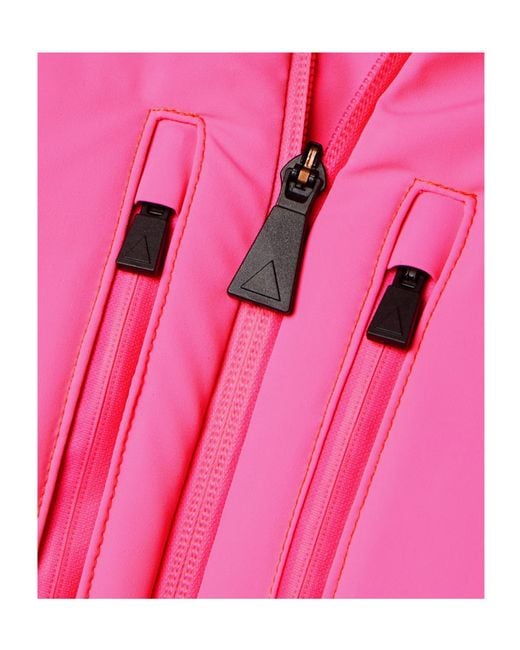 Aztech Mountain Pink Hooded Down Ski Jacket