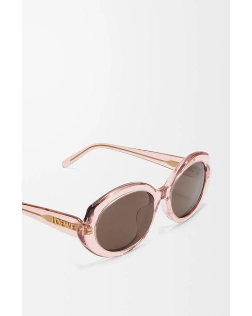 Loewe Multicolor Mini Oval Slim Sunglasses