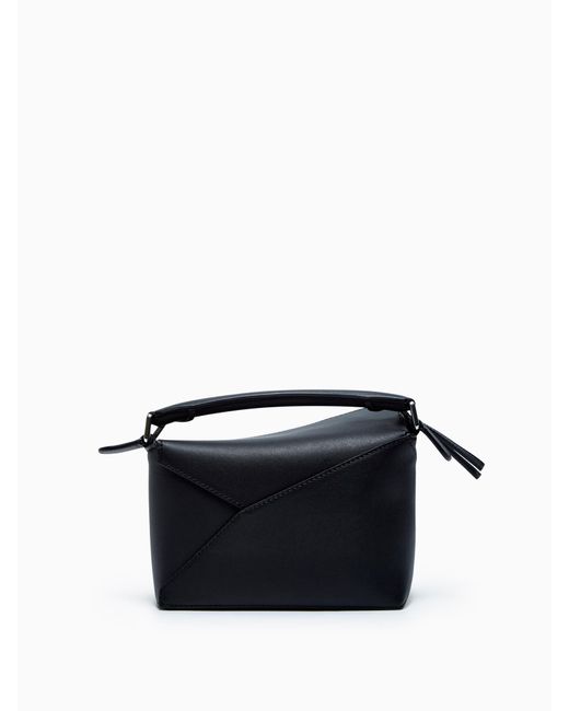 Loewe Black Puzzle Mini Bag