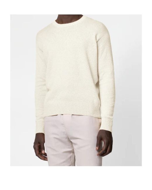 Tod's White Logo-Appliqué Jumper for men