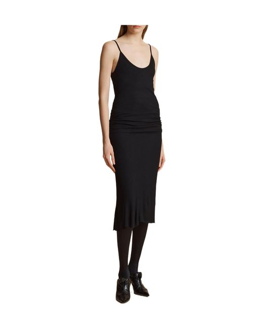 Khaite Black Leema Skirt