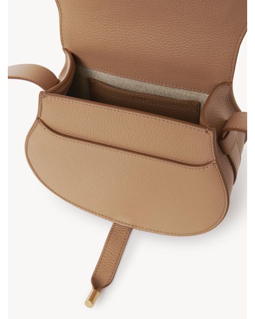Chloé Natural Chloé Marcie Small Saddle Bag