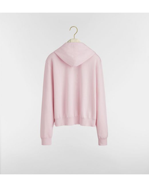 Dior Pink Book Cover Hooded Sweatshirt