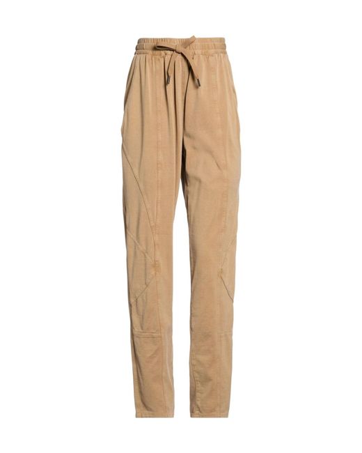 Isabel Marant Natural Plain Colour Casual Trouser