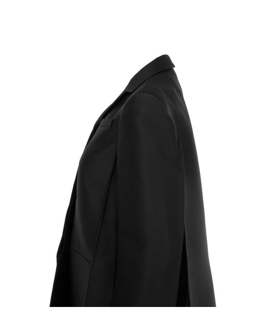 Khaite Black Crittan Tailored Blazer