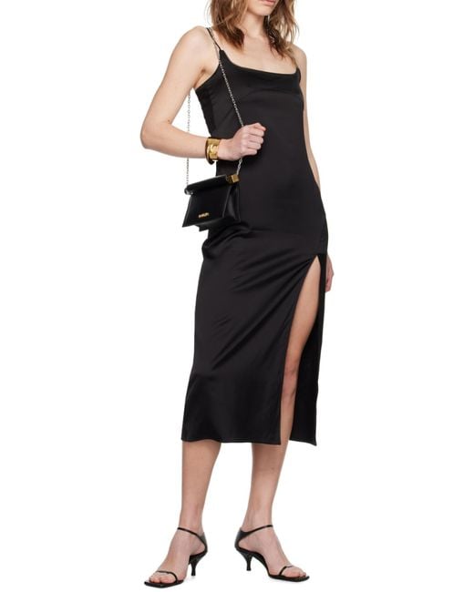 Jacquemus Black Charm Long Dress
