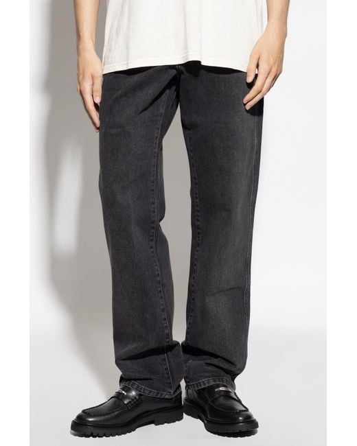 Isabel Marant Blue Straight Leg Lewys Jeans for men