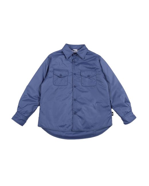 Aspesi Blue Buttoned Pocket Jacket for men