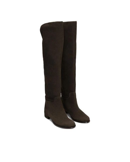 Dolce & Gabbana Black Dolce & Gabbana Leather Boots