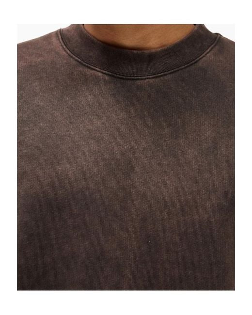Represent Gray Initial Boxy Sweater for men
