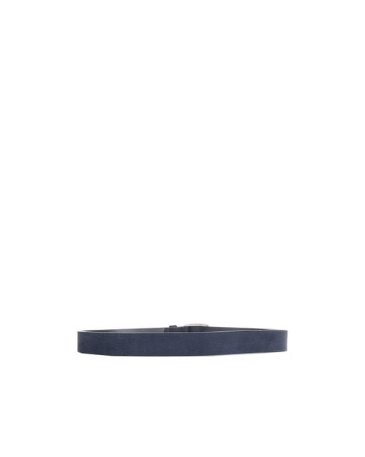 Orciani Blue Buckled Belt for men