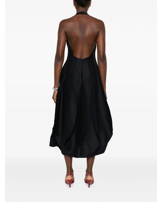 Rohe Black Backless Dress