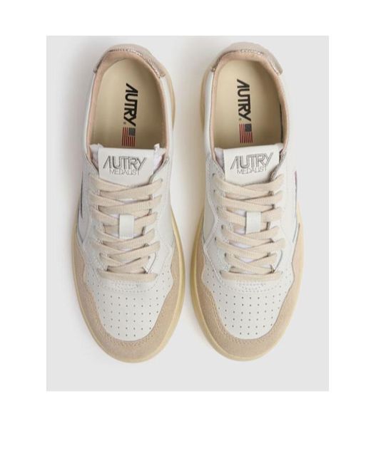 Autry Natural Medalist Low Sneakers