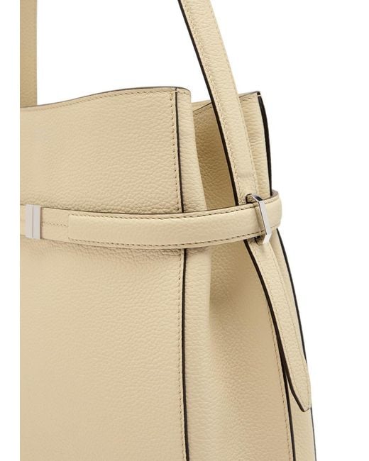 Totême Natural Leather Bucket Bag