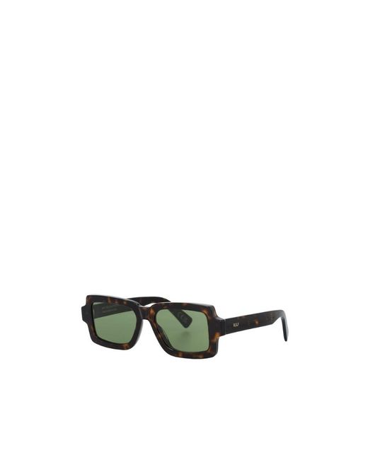 Retrosuperfuture Green Square Frame Sunglasses for men