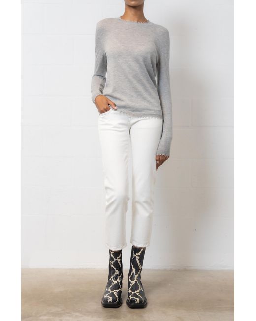 Avant Toi Gray Long-Sleeved Sweater