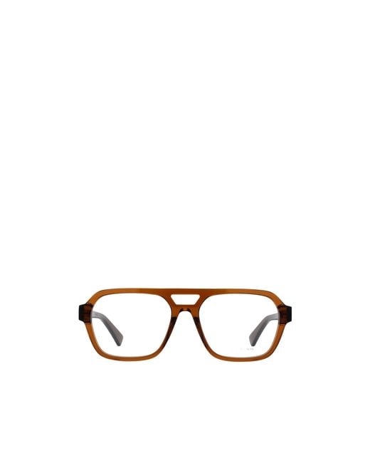 Bottega Veneta Multicolor Eyewear Square Frame Glasses for men