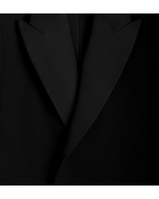 Dior Black Homme Double-Breasted Tuxedo Blazer for men