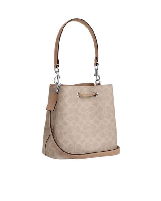 COACH Natural Rowan Bucket Bag