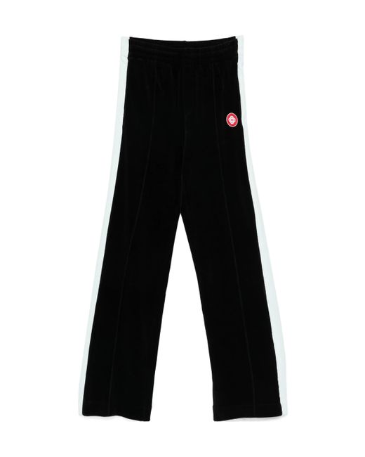 Casablanca Black Contrast-Stripe Track Pants for men