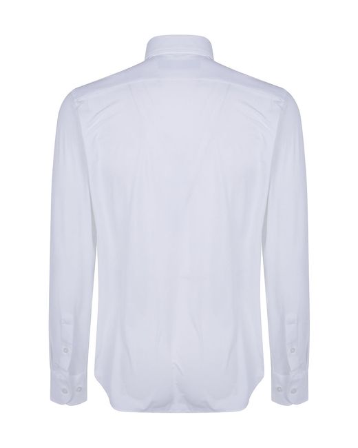 Rrd White Oxford Open Shirt for men