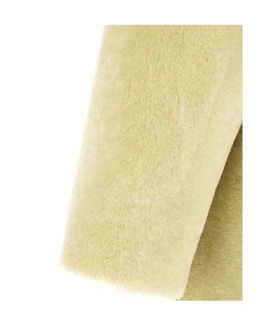 Blancha Yellow Long-Sleeved Coat