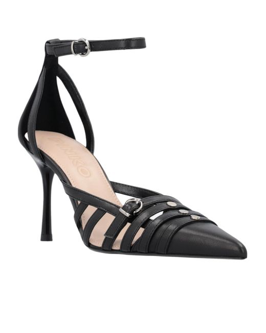 Pinko White 85Mm Pointed-Toe Pumps