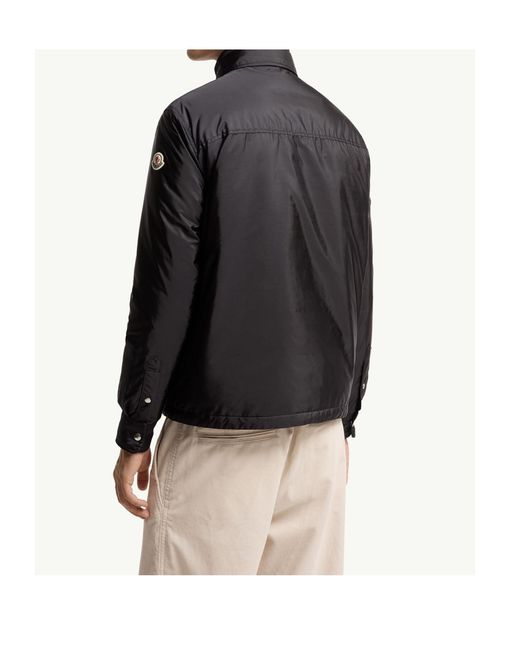 Moncler Black Meridelle Shirt Down Jacket for men