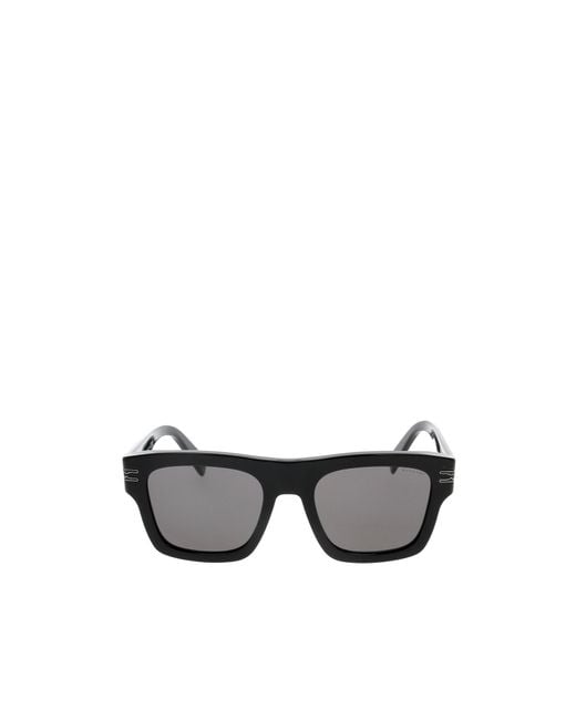 BVLGARI Gray Bulgari B.Zero1 Square Frame Sunglasses