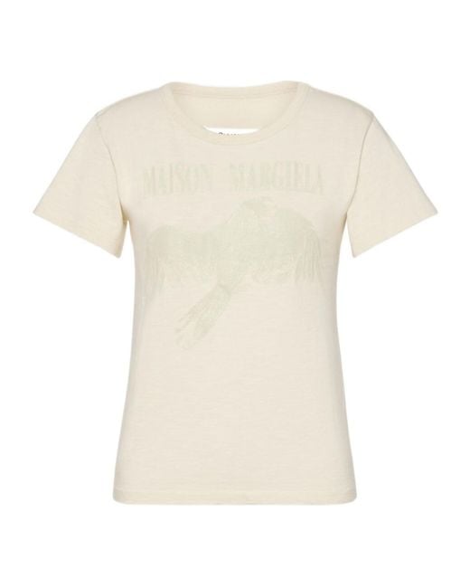 Maison Margiela White Cotton T-Shirt