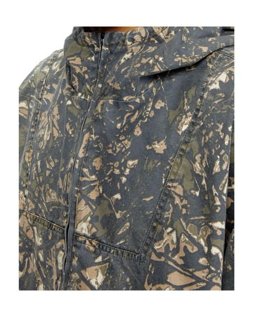 DIESEL Gray J-Lint Jacket for men