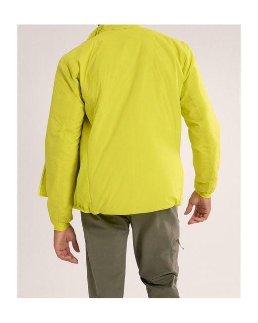 Arc'teryx Yellow Atom Jacket for men
