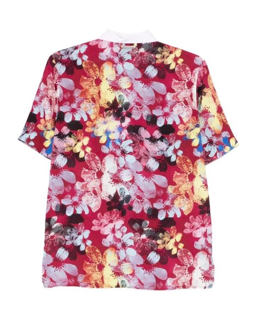 Iceberg Red Short-Sleeved Shirt