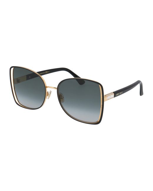 Jimmy Choo Multicolor Butterfly Sunglasses