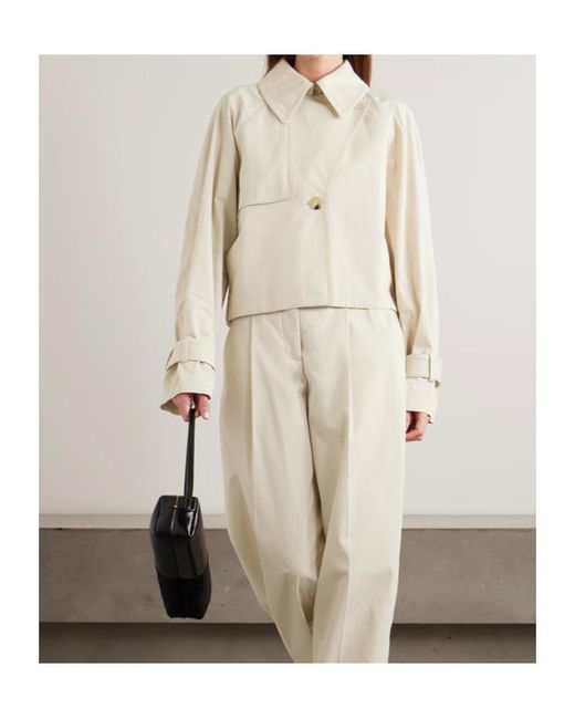 Joseph Natural Suber Cropped Cotton-Gabardine Jacket