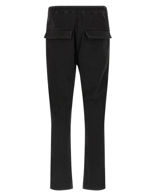 Moncler Black Embroidered Skinny Track Pants for men