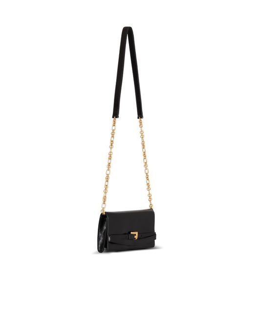 Balmain Black Shuffle Chain Linked Wallet