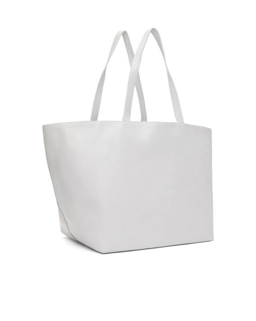 Alexander Wang White Large Punch Handbag