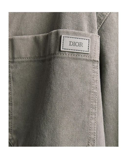 Dior Gray Overshirt for men